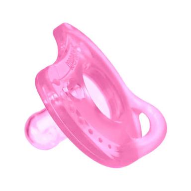 Chupeta Kuka Soft Comfort 0 a 6 meses Rosa com 1 unidade