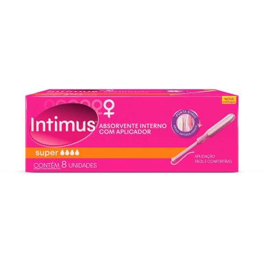 Absorvente Interno Intimus Super 8 unidades