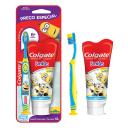 Kit Colgate Smiles Minions Escova de Dente Infantil + Creme Dental Infantil com 100g