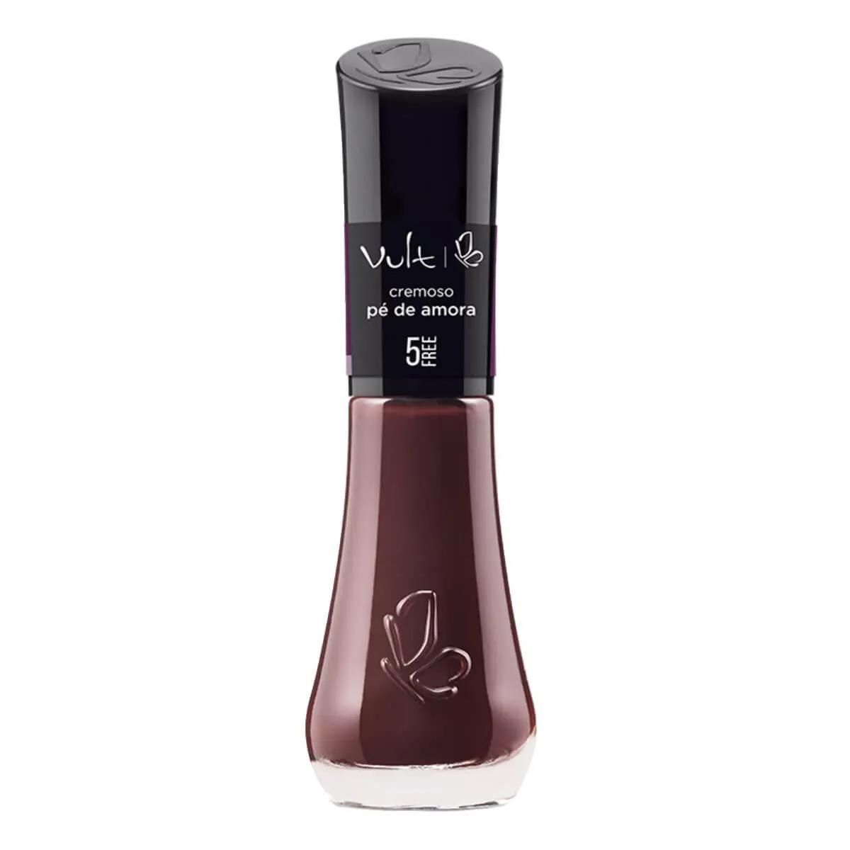 Esmalte Cremoso Vult 5Free Pé de Amora com 8ml