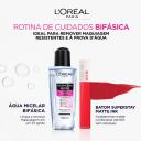 Água Micelar Bifásica L'Oréal Paris Solução de Limpeza 5 em 1 100ml