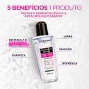 Água Micelar Bifásica L'Oréal Paris Solução de Limpeza 5 em 1 100ml