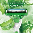 Carga para Aparelho de Barbear Gillette Mach3 Sensitive com 4 unidades