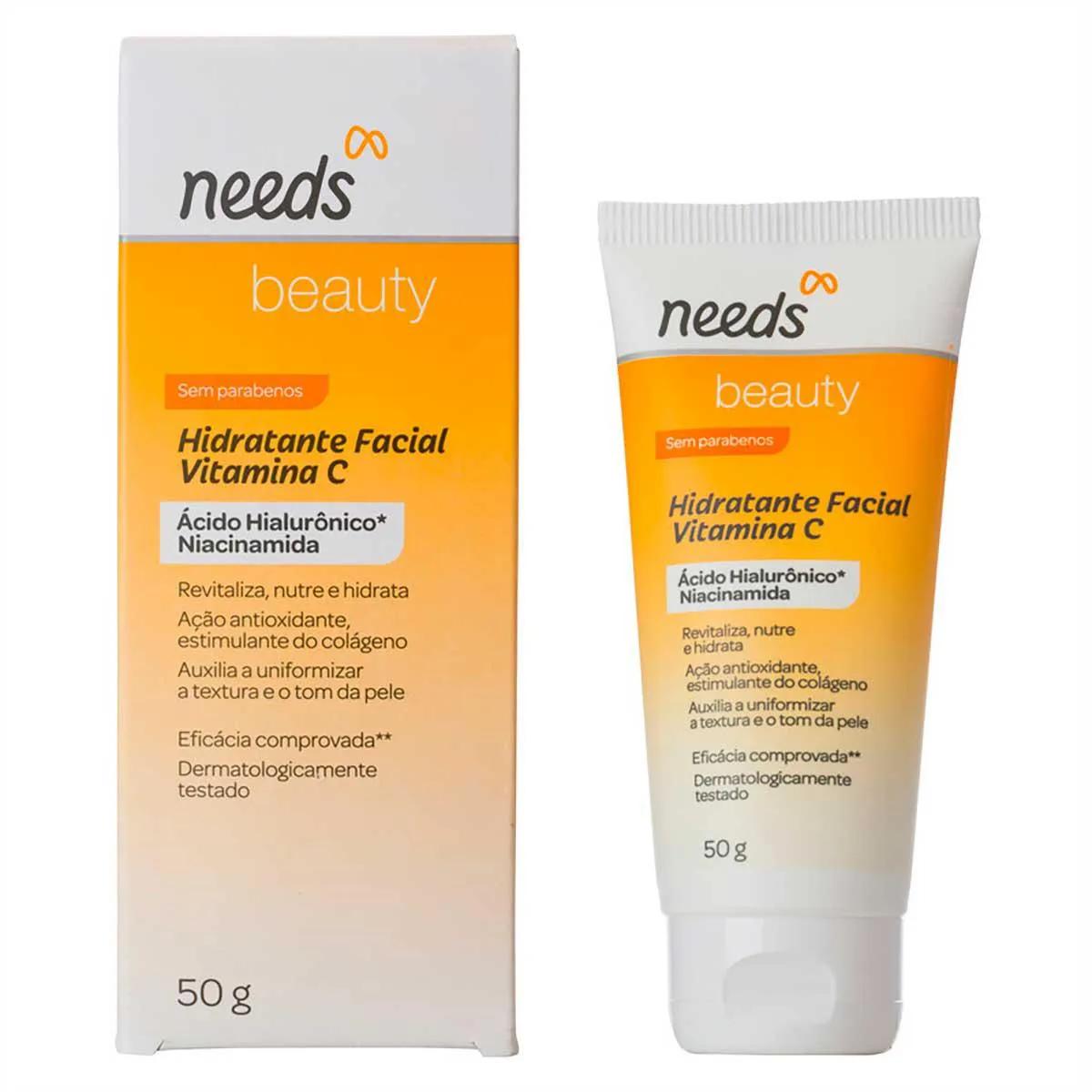 Hidratante Facial Needs Face Vita C 50g