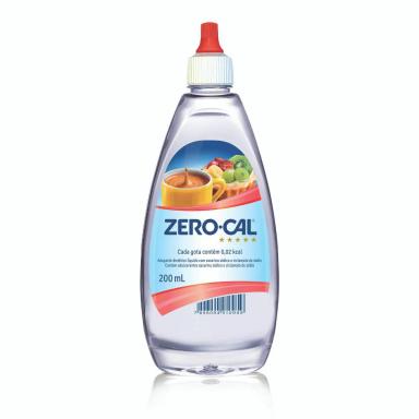 Adoçante Líquido Zero-Cal Sacarina 200ml