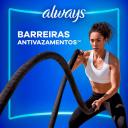 Absorvente Always Suave P com Abas 8 unidades