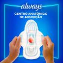 Absorvente Always Suave P com Abas 8 unidades