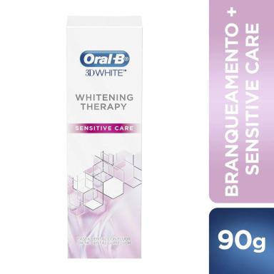 Pasta de Dente Oral-B 3D White Whitening Terapy Sensitive Care com 90g