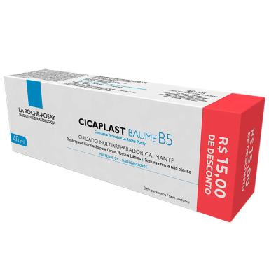 Creme Hidratante Reparador Corporal Cicaplast Baume B5 La Roche-Posay com 40ml