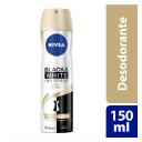 Desodorante Antitranspirante Aerosol Nivea Invisible Black & White Toque de Seda Feminino 48h 150ml