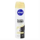 Desodorante Antitranspirante Aerosol Nivea Invisible Black & White Toque de Seda Feminino 48h 150ml