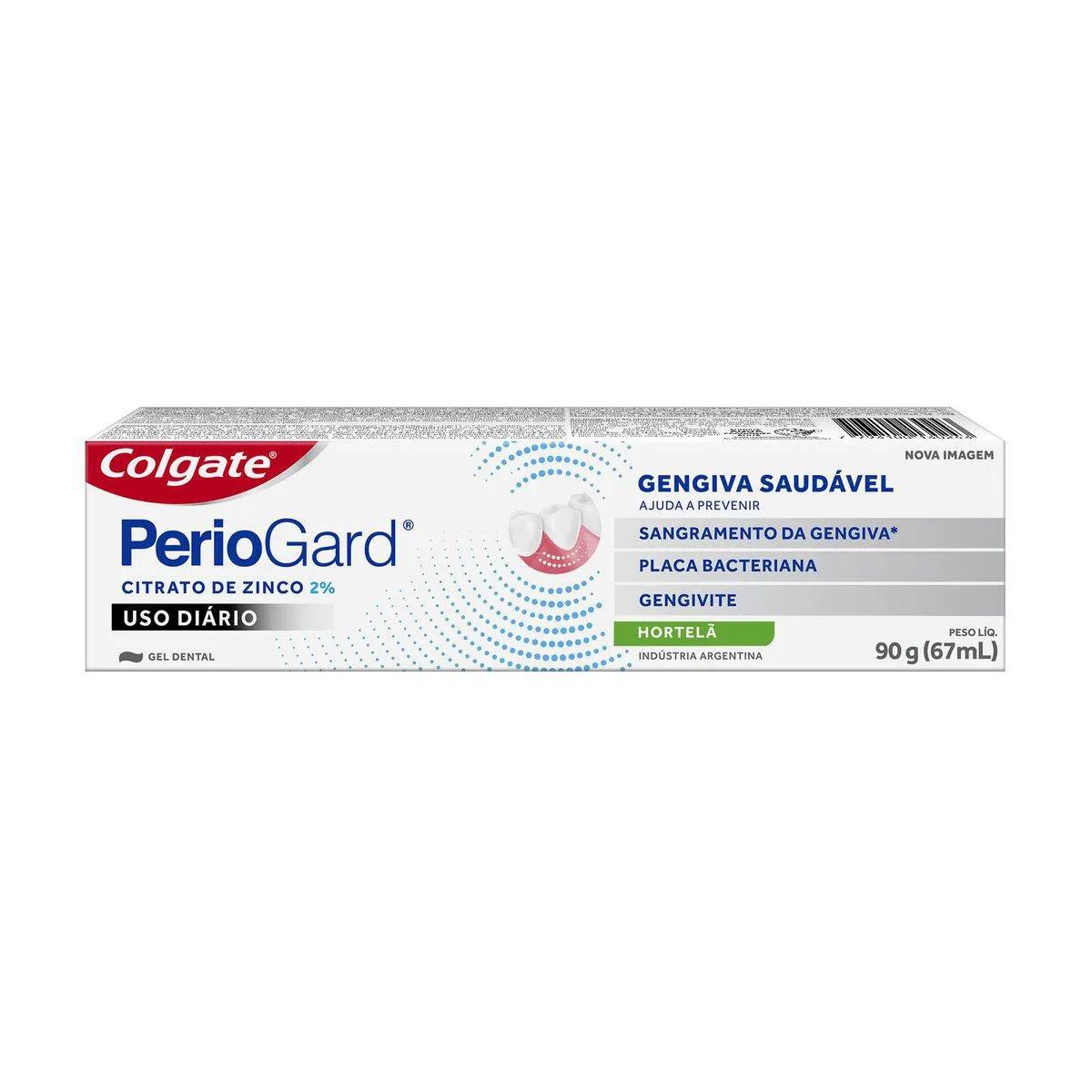 Pasta de Dente em Gel Colgate Periogard Gengiva Saudável Sabor Hortelã 90g