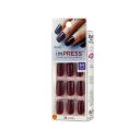 Unhas Autocolantes Impress Pretty Please Média com 24 Unidades