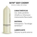 Camisinha Blowtex Skyn Sexy Cherry com 3 unidades