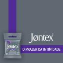 Camisinha Jontex Sensation Texturizado com 3 unidades