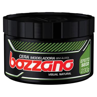 Cera Modeladora para Cabelo Bozzano Efeito Seco com 230g