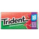 Trident Chiclete Sem Açúcar Sabor Melancia com 18 unidades