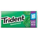 Trident Chiclete Sem Açúcar Sabor Menta com 18 unidades