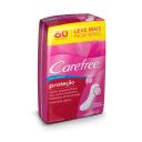 Protetor Diário Carefree Proteção sem Perfume com 60 unidades