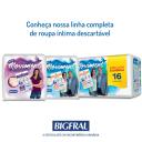 Roupa Íntima Bigfral Moviment P/M 16 unidades