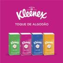 Kit Lenços de Papel de Bolso Kleenex Dia a Dia Folha Tripla com 4 pacotes de 10 folhas cada
