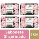 Kit Sabonete em Barra Lux Botanicals Rosas Francesas com 4 unidades de 85g cada