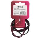 Elástico para Cabelo Ricca Basics sem Metal com 6 unidades