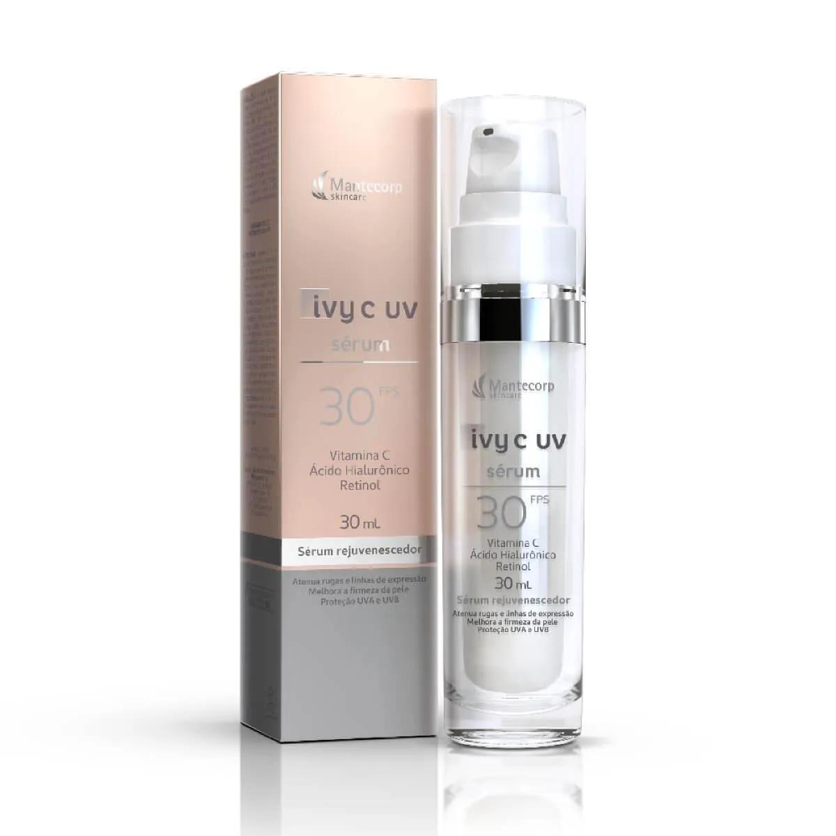 Sérum Anti-Idade Mantecorp Ivy C UV FPS 30 30ml