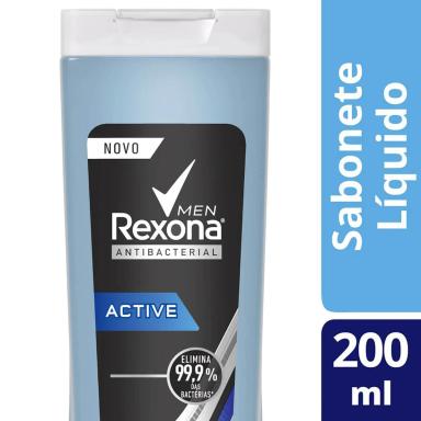 Sabonete Líquido Rexona Men Antibacterial Active