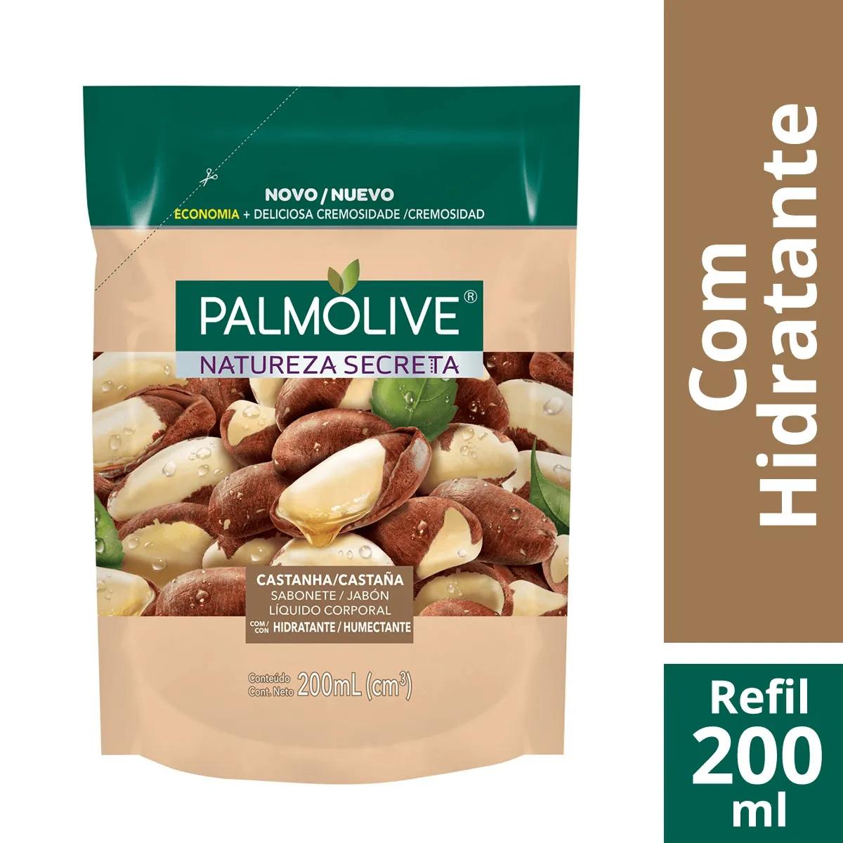 Sabonete Líquido Corporal Palmolive Natureza Secreta Castanha