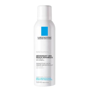 Desodorante Antitranspirante Aerosol La Roche-Posay Peles Sensíveis 48h 150ml