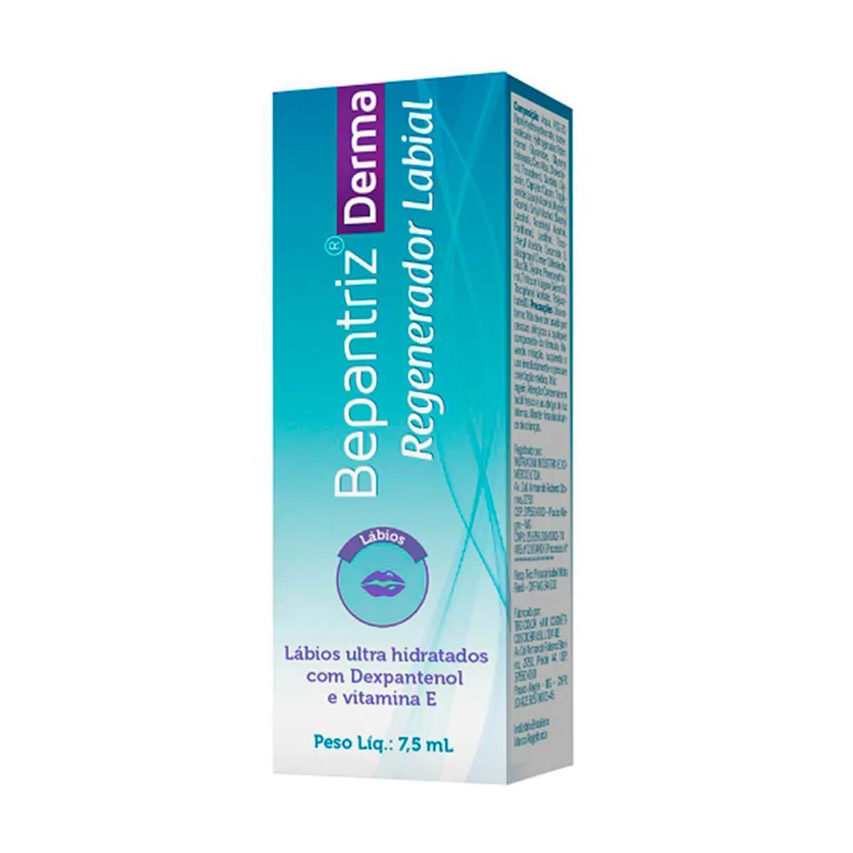 Regenerador Labial Bepantriz Derma Creme com 7,5ml