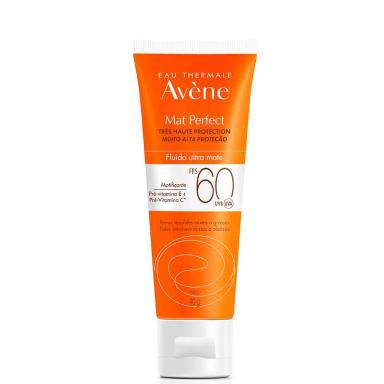 Protetor Solar Facial Avène Mat Perfect FPS 60 Aqua-Fluido com 50ml