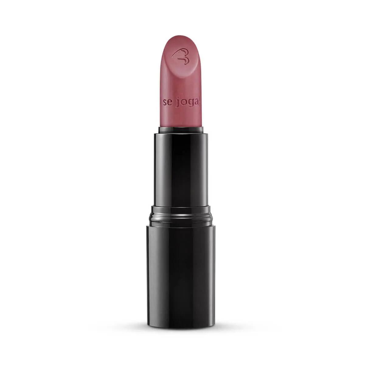 Batom Quem Disse, Berenice? Efeito Matte Cor Bordonito FPS 12 com 3,8g
