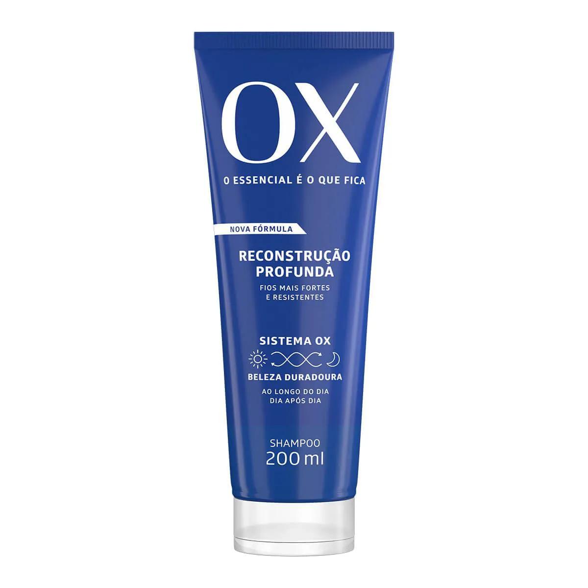 Shampoo OX Reconstrução Profunda