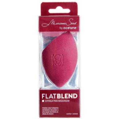 Esponja para Maquiagem Flat Blend Mariana Saad by Océane com 1 unidade