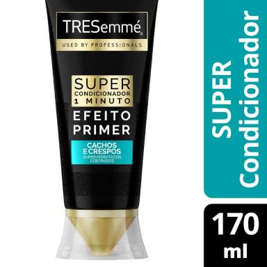 Super Condicionador 1 Minuto TRESemmé Efeito Primer Cachos e Crespos