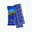Camisinha Blowtex Action com 6 unidades