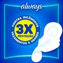 Absorvente Always Ultrafino Cobertura Seca M com Abas 8 unidades