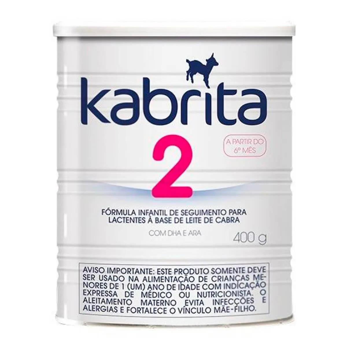 Fórmula Infantil Kabrita 2 À Base de Leite de Cabra com 400g