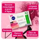 Lenço Demaquilante Nivea 3 em 1 Ação Hidratante 25 unidades