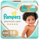 Fralda Pampers Premium Care XXG - 56 Unidades