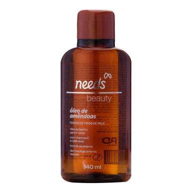 Óleo de Amêndoas para o Banho Needs Beauty com 140ml