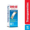 Band-Aid Curativos Transparentes com 10 unidades