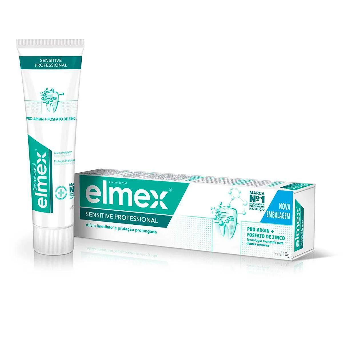 Pasta de Dente Elmex Sensitive Dentes Sensíveis 110g