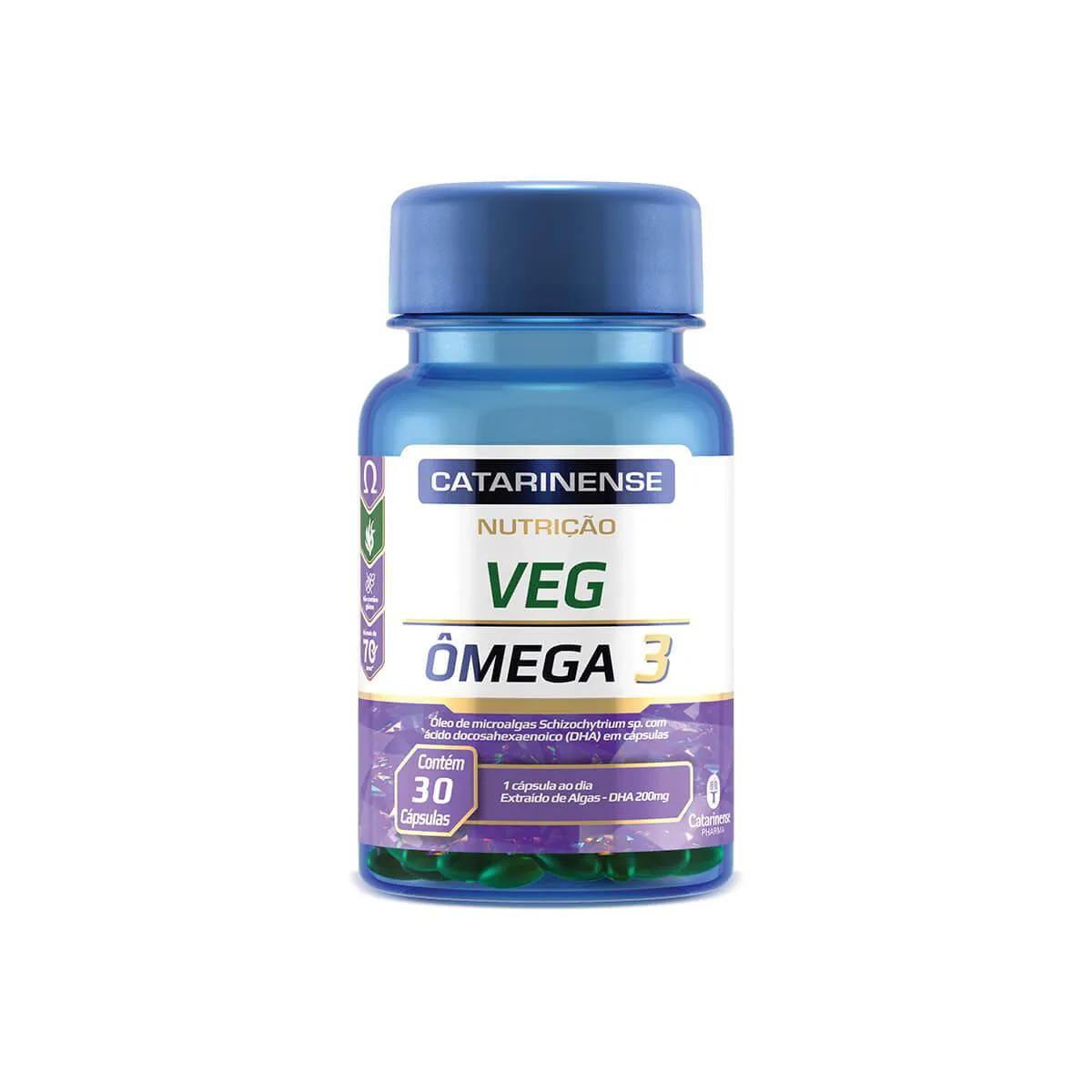 Ômega 3 Catarinense Veg 200mg com 30 cápsulas