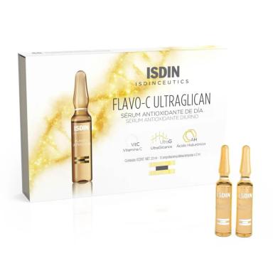 Sérum Antioxidante Diurno Isdinceutics Flavo-c Ultraglican com 10 Unidades