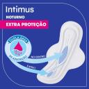 Absorvente Noturno Intimus Com Abas Cobertura Suave com 8 unidades