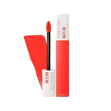 Batom Líquido Longa Duração Maybelline SuperStay Matte Ink 25 Heroine 5ml