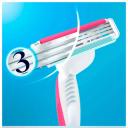Kit Gillette Venus Simply Aparelho de Depilar Descartável com 3 unidades + 1 Gillette Venus Sensitive Grátis